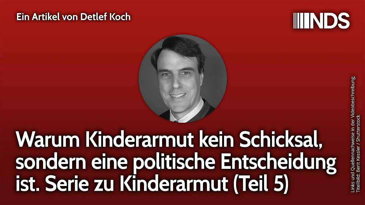Warum Kinderarmut kein Schicksal, sondern politische Entscheidung ist. Serie zu Kinderarmut (Teil 5)