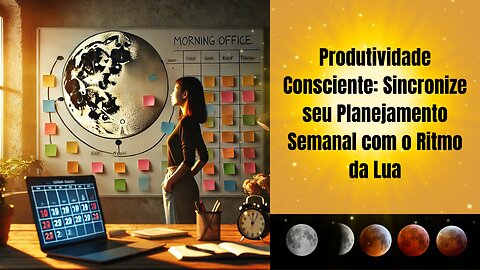 Produtividade Consciente: Sincronize seu Planejamento Semanal com o Ritmo da Lua