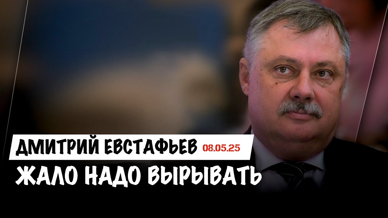 Жало надо вырывать | Дмитрий Евстафьев