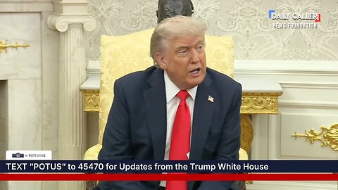 President Trump: 'I Think We’re In Very Good Shape with China'