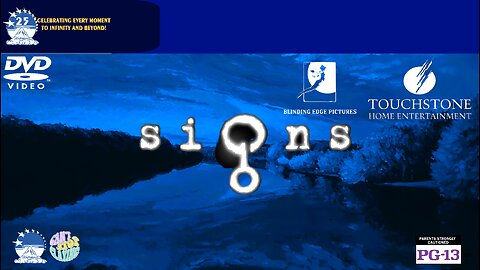 Opening to Signs (2002 Film) 2002 A.D. DVD