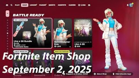 Fortnite Item Shop|September 2, 2025