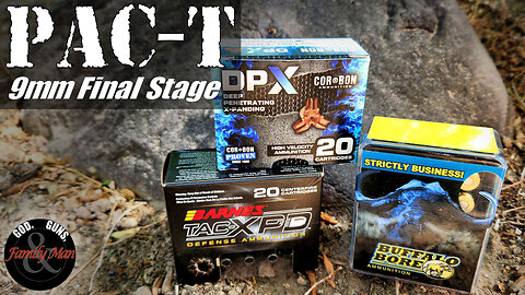 PAC-T Test: A Bullet with Terrific Terminal Performance, but it jams (sometimes)