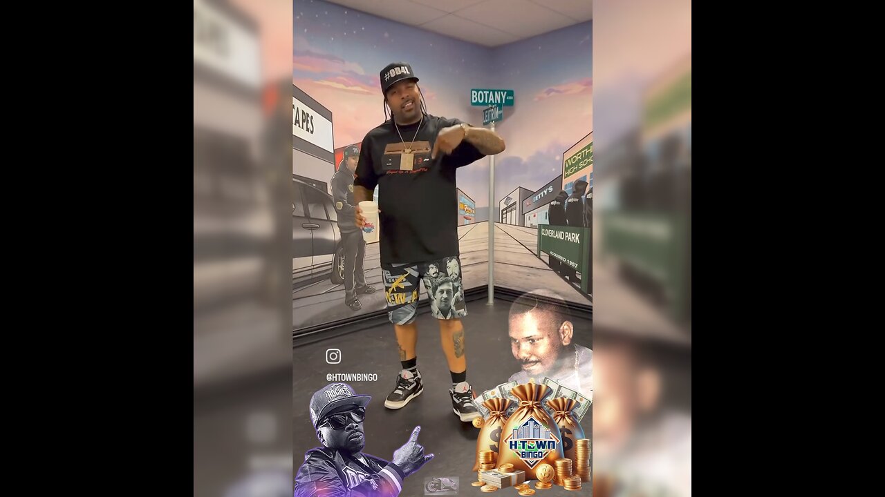 Lil Keke performing "Draped Up" at H-Town Bingo Hosted by the Freestyle KING Lil Flip!🎙️🤘🏾🍀🔥🔥