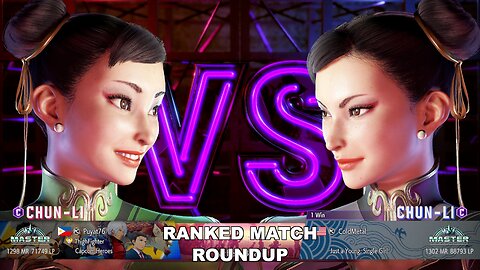 Kuya Kalbo SF6 Ranked Match Roundup. Chun Li Master Rank [Hori Fight Stick]