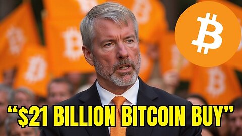 “Michael Saylor Doubles Down On $21 Billion Strategy Bitcoin Buy”