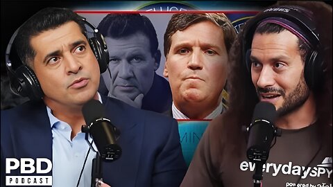 "Tucker Controlled By The CIA"- Andrew Bustamante QUESTIONS Carlson's Connection To The CIA