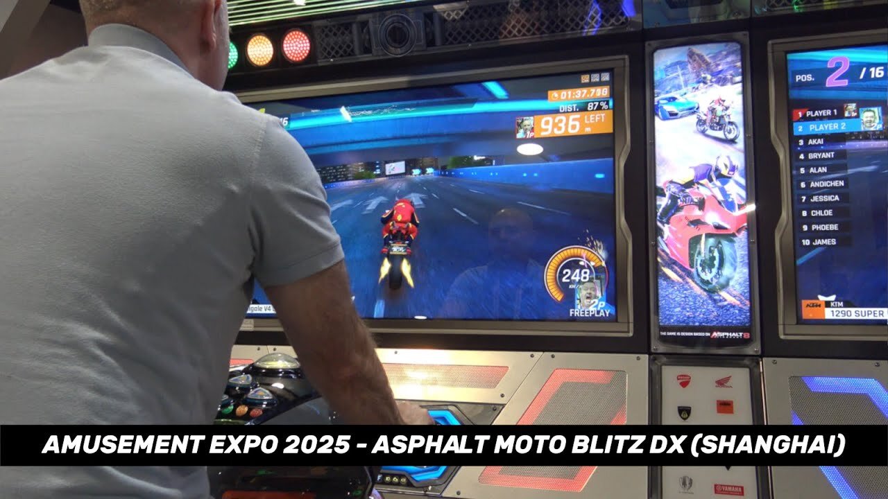 Racing The Streets Of Shanghai In Asphalt Moto Blitz DX