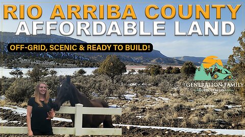 🏞️ Affordable Land for Sale in Rio Arriba County, NM | Off-Grid, Scenic & Ready to Build!🏞️