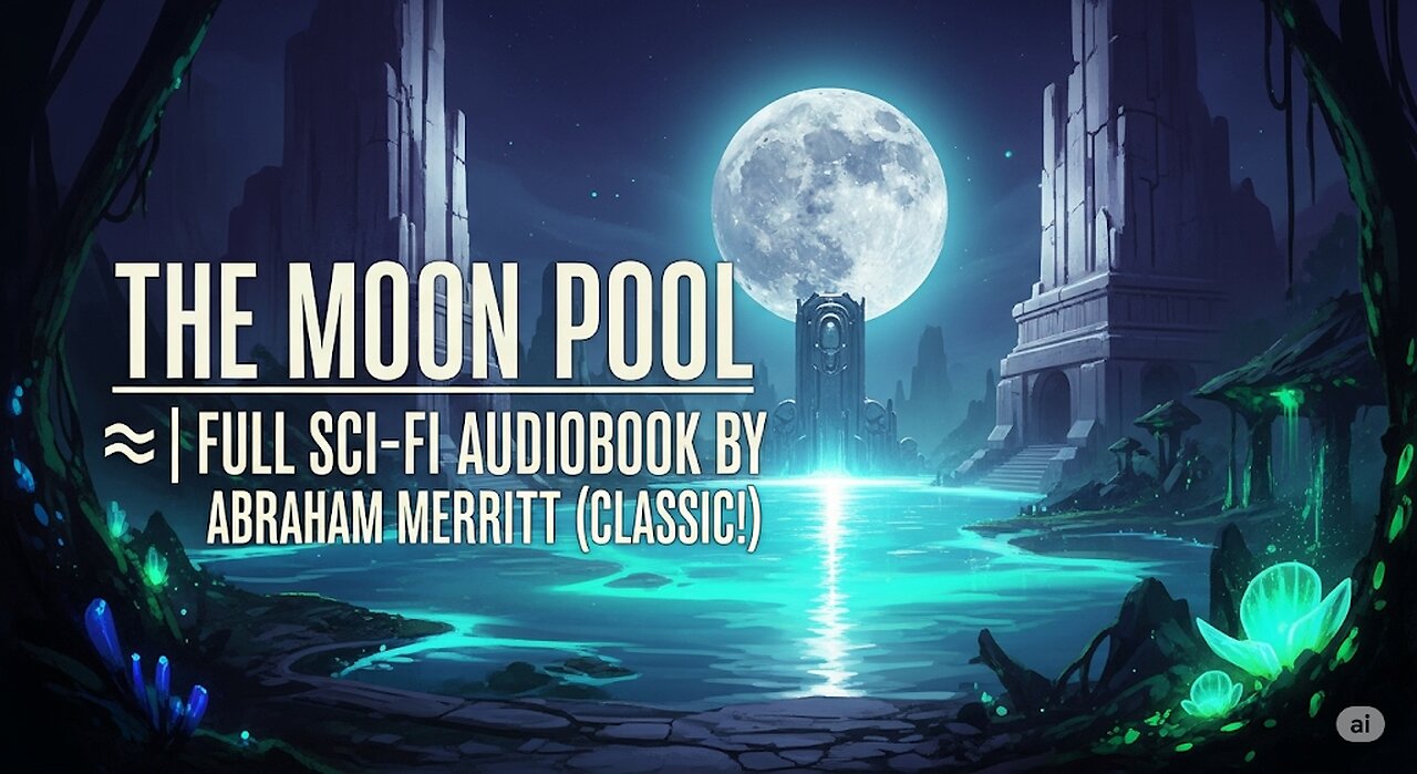The Moon Pool 🌕 | Full Sci-Fi Audiobook by Abraham Merritt (Classic!)