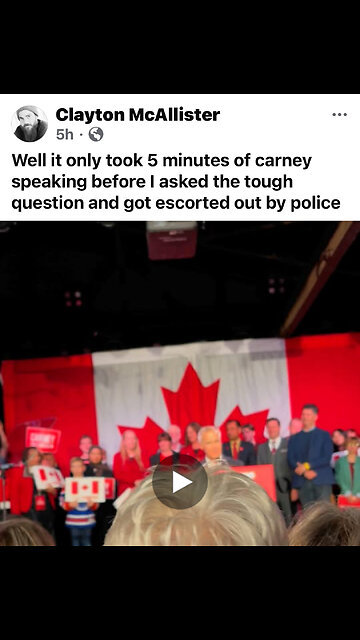 Clayton McAllister: Well it only took 5 minutes of carney speaking before I asked the tough question