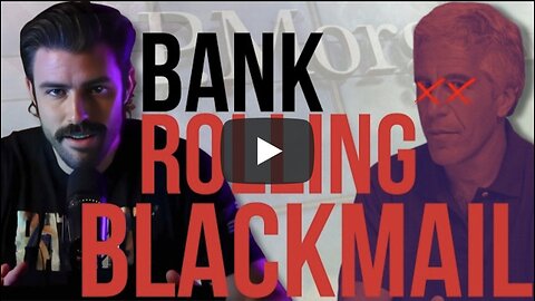 Ian Carroll ~ Epstein didn't bank himself- JPMorgan helped build and knew all about Epstein's operation
