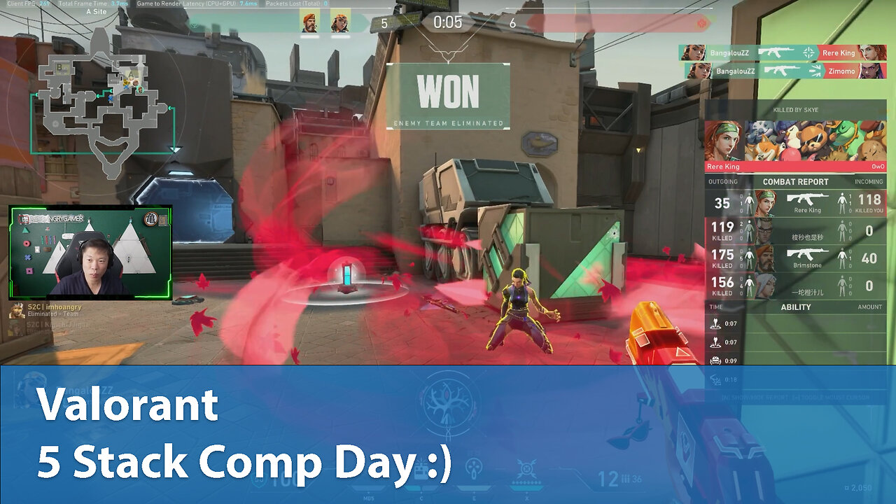 5 Stack Comp Day :) | Competitive 2W-1L | Valorant