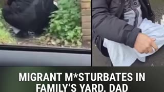 Politics - 2025 UK Dad Caught Filthy Muslim Degenerate Child Pedo Masturbating