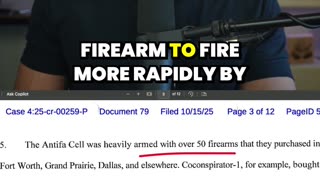 Antifa Cell BUSTED With 50 Guns and Binary Triggers