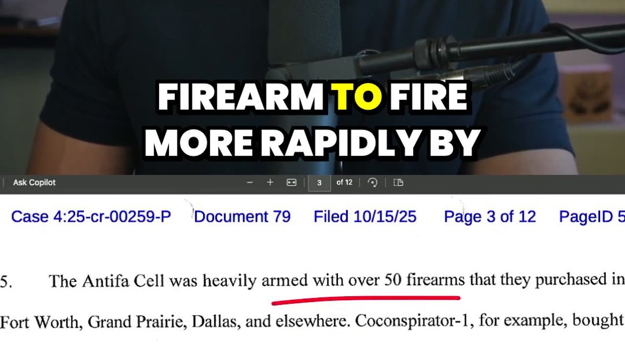 Antifa Cell BUSTED With 50 Guns and Binary Triggers