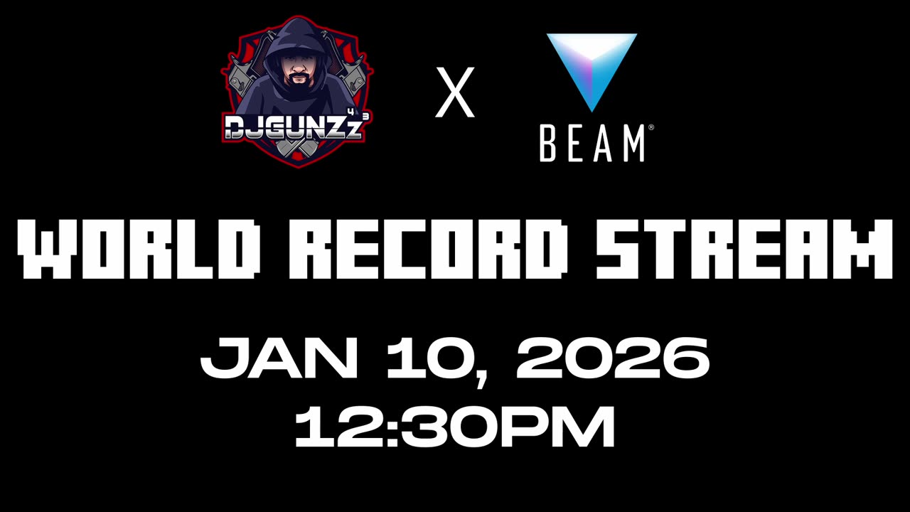 WORLD RECORD ATTEMPT - JAN 10th, 2026 - 1230pm EST - TESTING