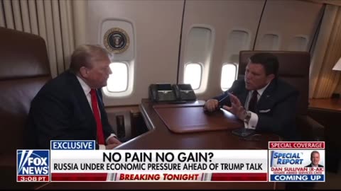 Bret Baier Interviews Trump Before Meeting With Putin