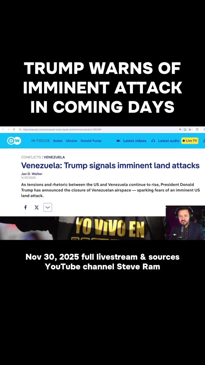 Imminent Attack In Days? 🤔(Stay vigilant, stay strapped, stay safe, & BE SMART Patriots.)