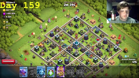 Day 159 of Clash of Clans. [#clashofclans, #coc, #day159]