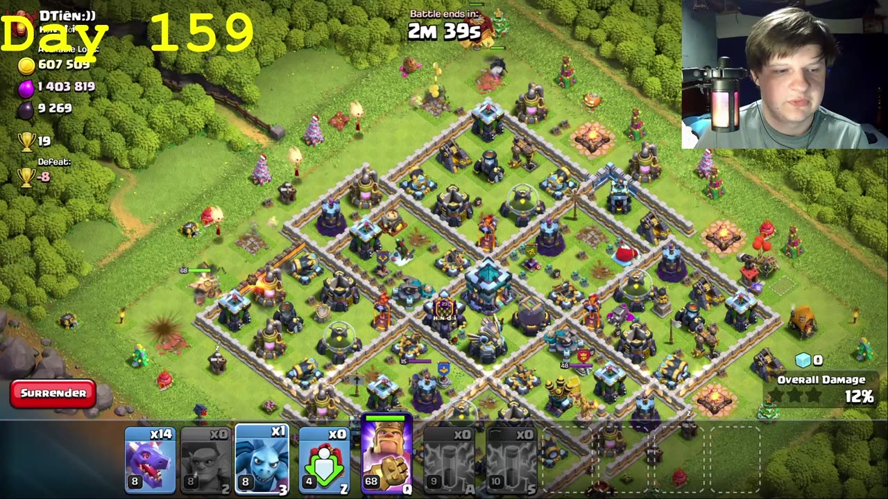 Day 159 of Clash of Clans. [#clashofclans, #coc, #day159]