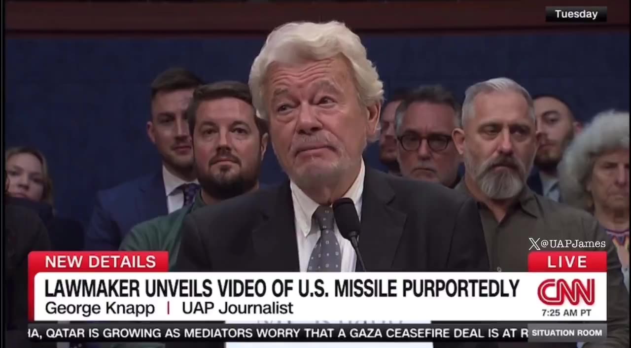 CNN: UAP Hearing Witnesses Testify on Hellfire Missile UFO