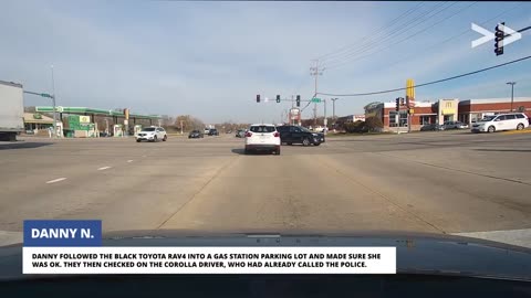 EXTREME CAR CRASH PICKUP T-BONES SUV INTO CANAL DASHCAM STORIES