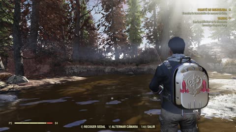 Fallout76 - Pescando en el Lago Eloise
