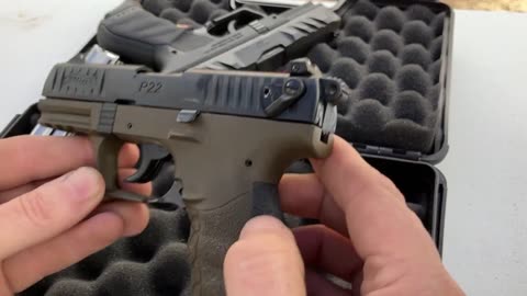 Walther p22 has a lot going for it.