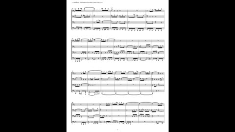 J.S. Bach - Well-Tempered Clavier: Part 2 - Fugue 11 (Euphonium-Tuba Quartet)