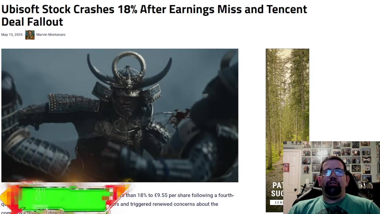 Ubisoft's Earning Calls Is Not Looking Good For The Company