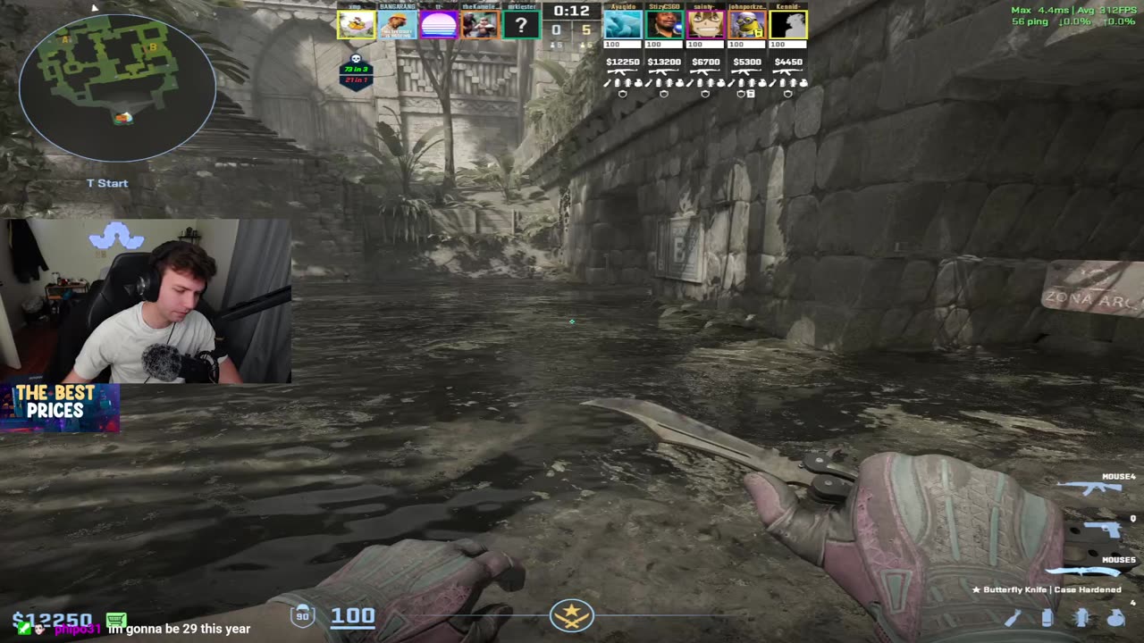 you can wallbang there?