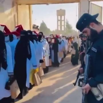 Ceremony in HTS-controlled Idlib indoctrinating women