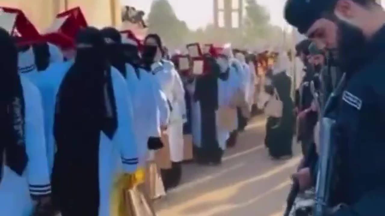 Ceremony in HTS-controlled Idlib indoctrinating women