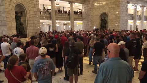 Huge brawl breaks as Charlie Kirk vigils are held across USA