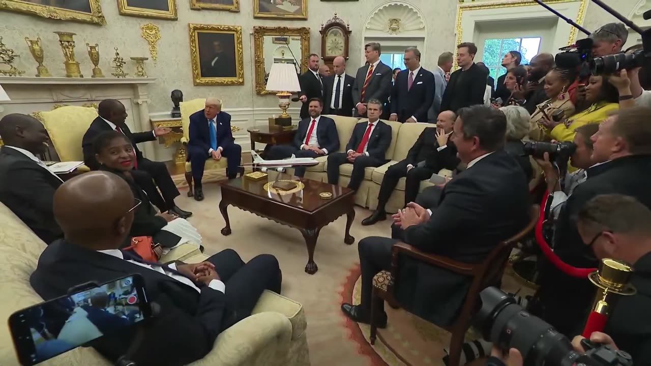President Trump Bilateral Meeting with the President of South Africa, May 21,2025