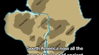 WHAT THEY KEEP HIDDEN, SOUTH AMERICA AND AFRICA were CONNECTED.