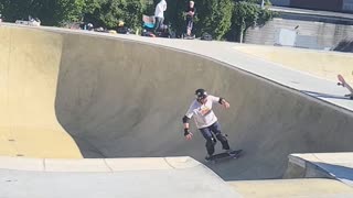 skateboarding