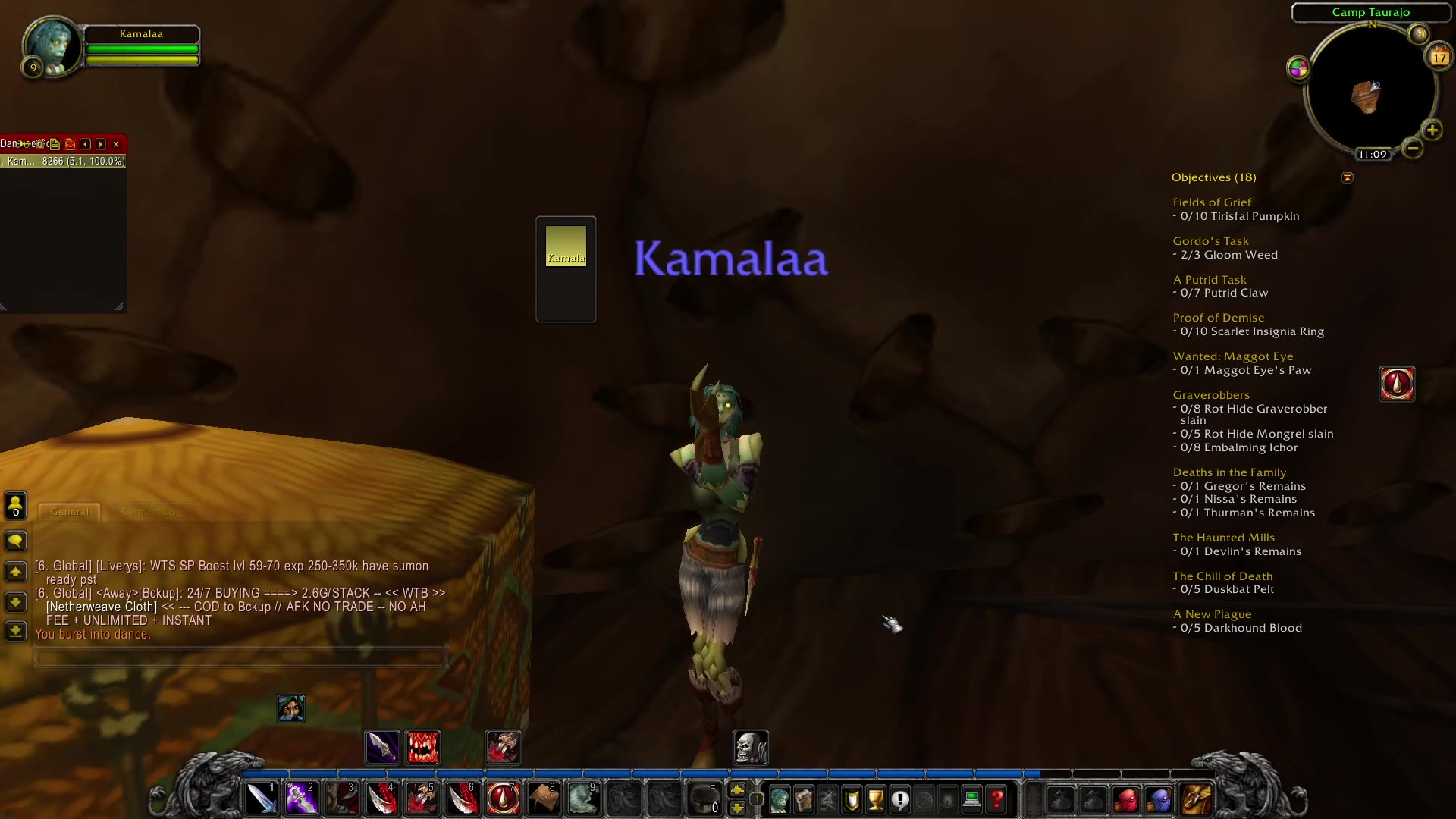 Kamala does my WOW intro