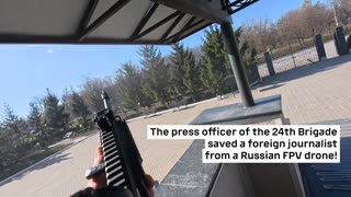 🇺🇦🔥 Ukraine Russia War | Ukrainian Press Officer Shoots Down Russian Drone in Donetsk | RCF