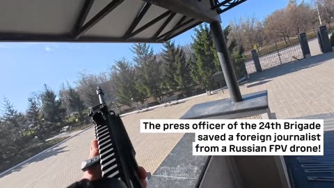 🇺🇦🔥 Ukraine Russia War | Ukrainian Press Officer Shoots Down Russian Drone in Donetsk | RCF