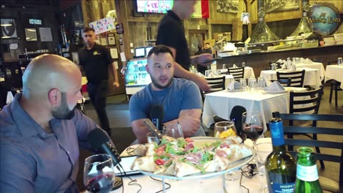 Paisans Eating Pizza At The Parlor: Episode One- Patrizia's Of Hicksville