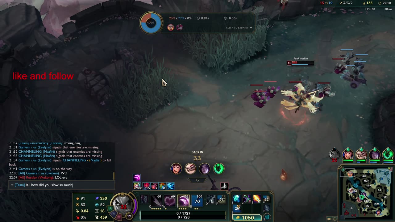 winning ranked on every champion in order A-Z.