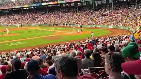 at Fenway Park