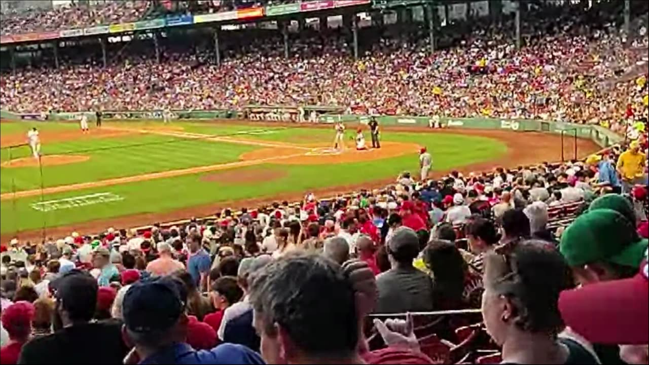 at Fenway Park