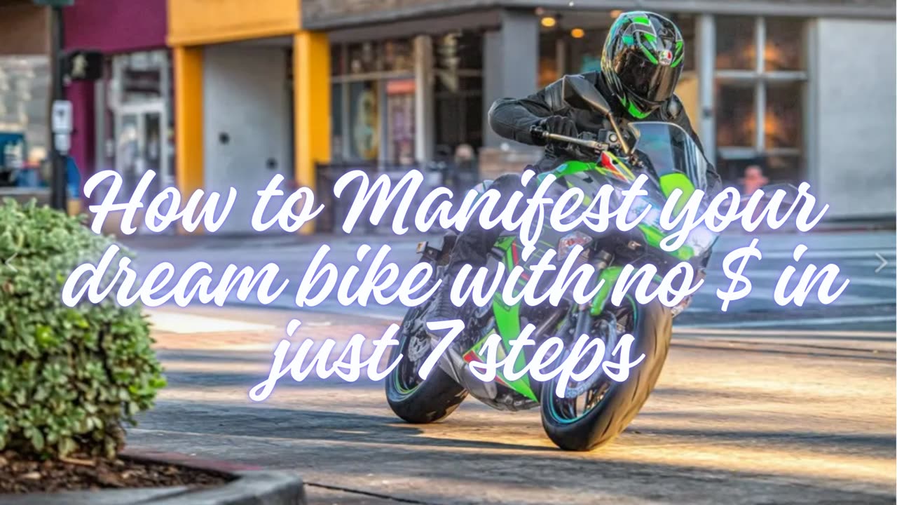 "Law of Attraction HACK: Get Your Dream Bike WITHOUT Saving for Years!"