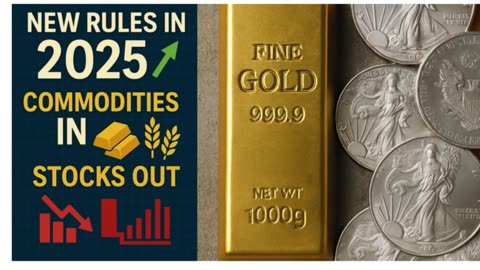 📊 New Rules in 2025: Commodities Surge While Stocks Struggle! 🚨