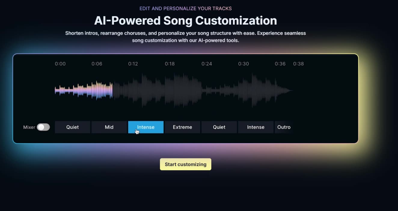 AI Music Generator SOUNDRAW