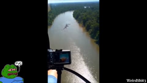 THIS WAS SUPPOSEDLY CAPTURED RECENTLY IN THE AMAZON RAINFOREST