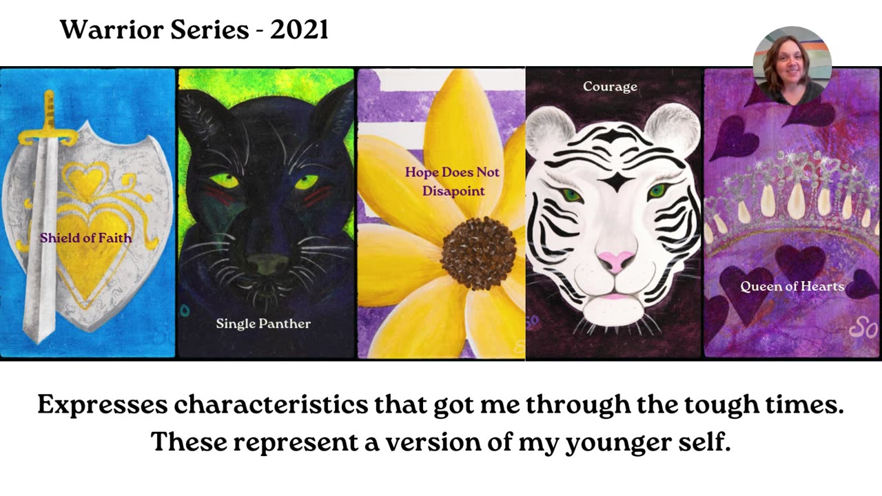 Warrior Series - Characteristics of What Got me Through the Tough Times / Artwork by Coach Sara